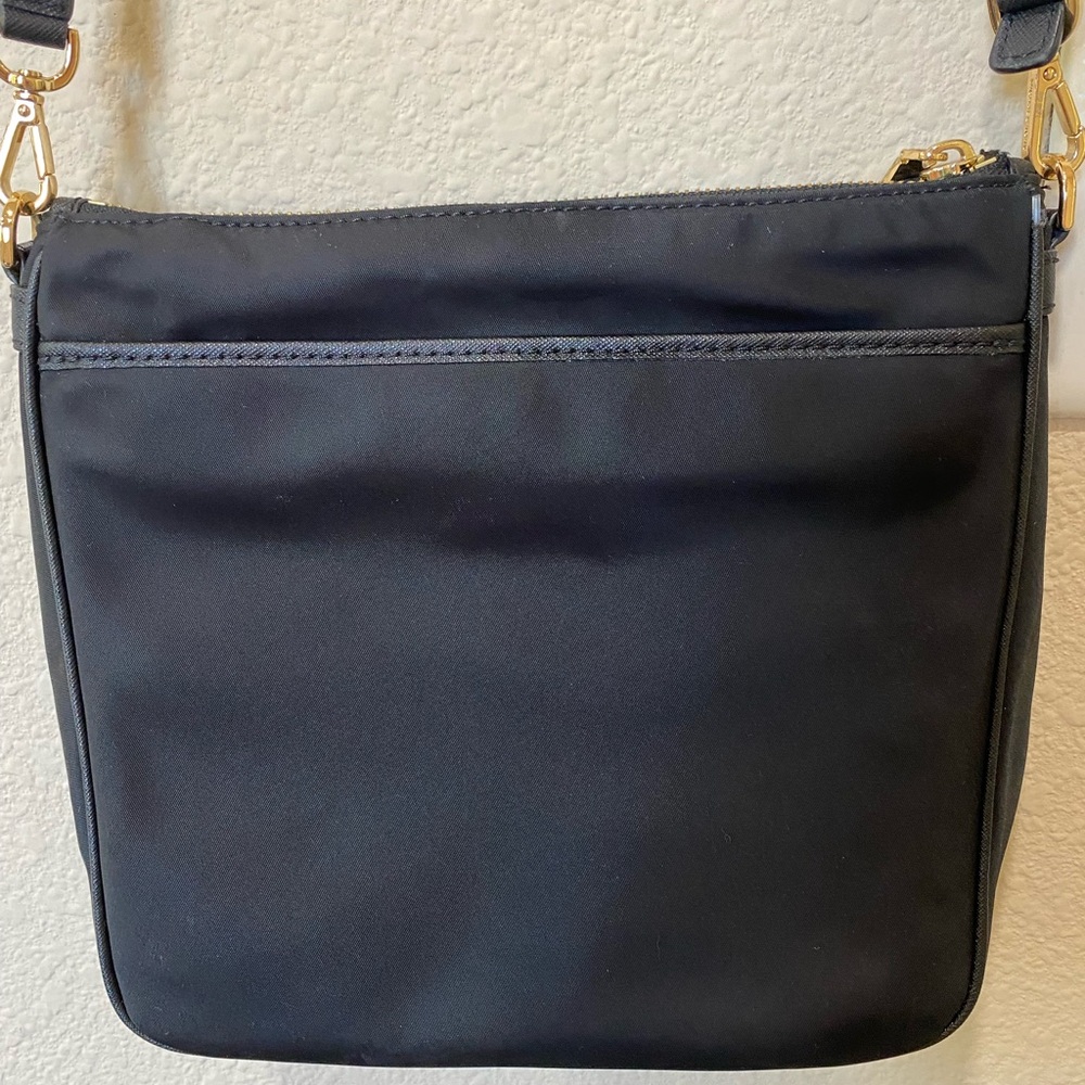 Michael Kors Black Crossbody Bag with Gold Accents - Picture 2 of 10